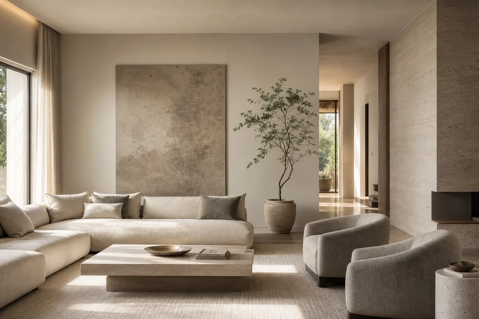 Minimal luxury interior